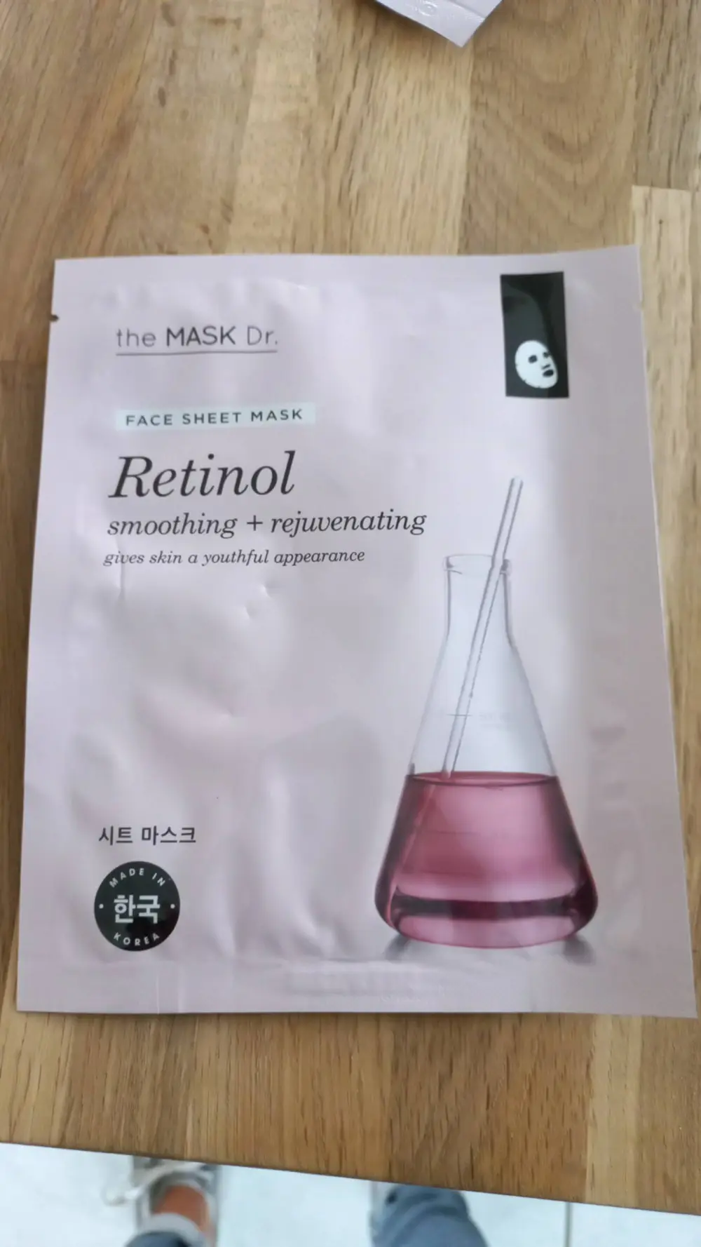 THE MASK DR. - Retinol - Face sheet mask