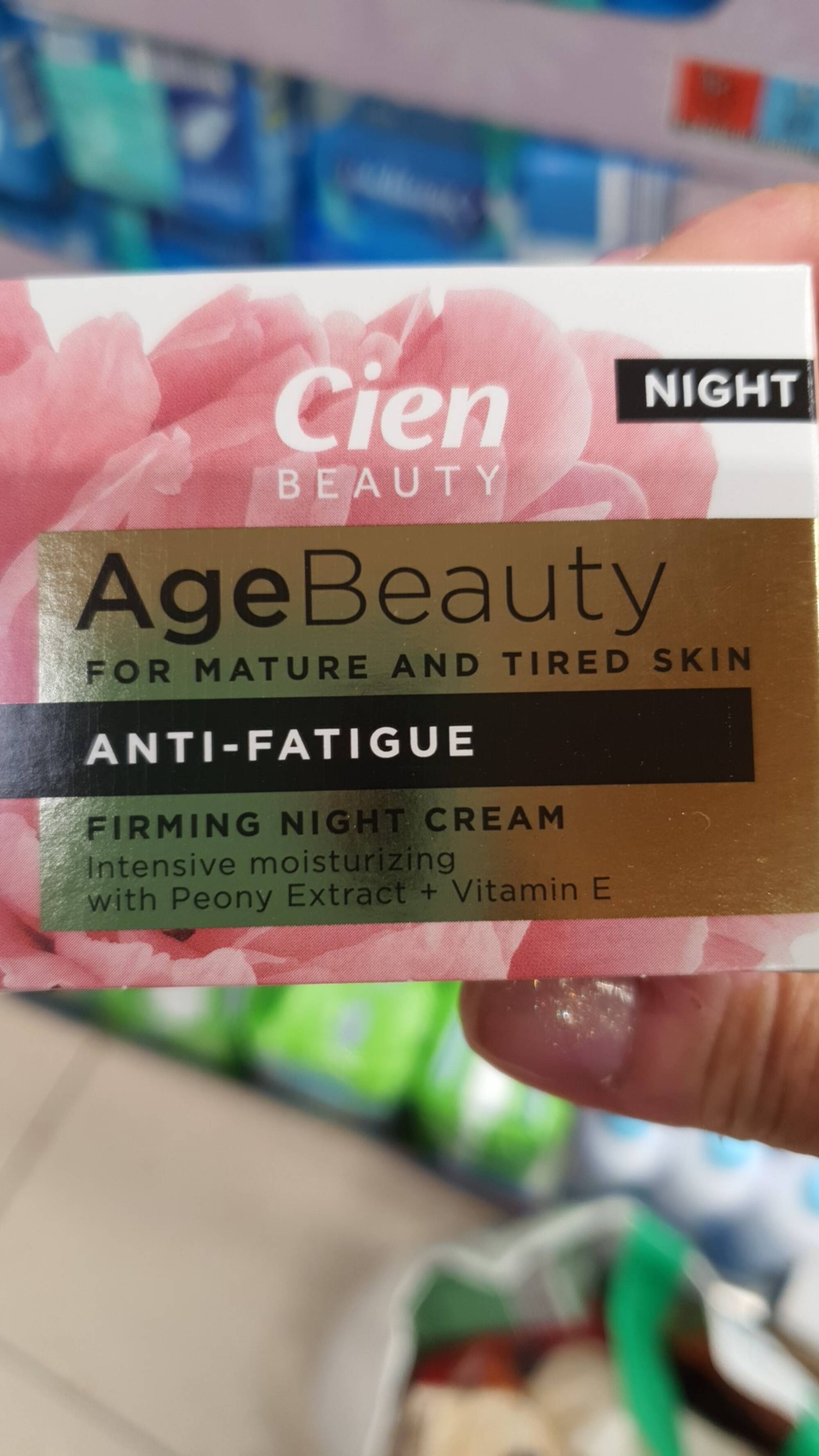 CIEN - Age beauty anti-fatigue - Firming night cream