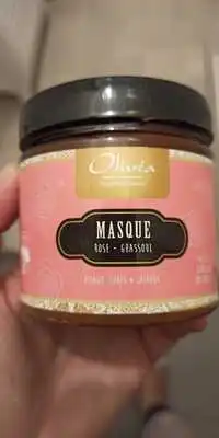OLIVÉA - Masque Rose - Ghassoul