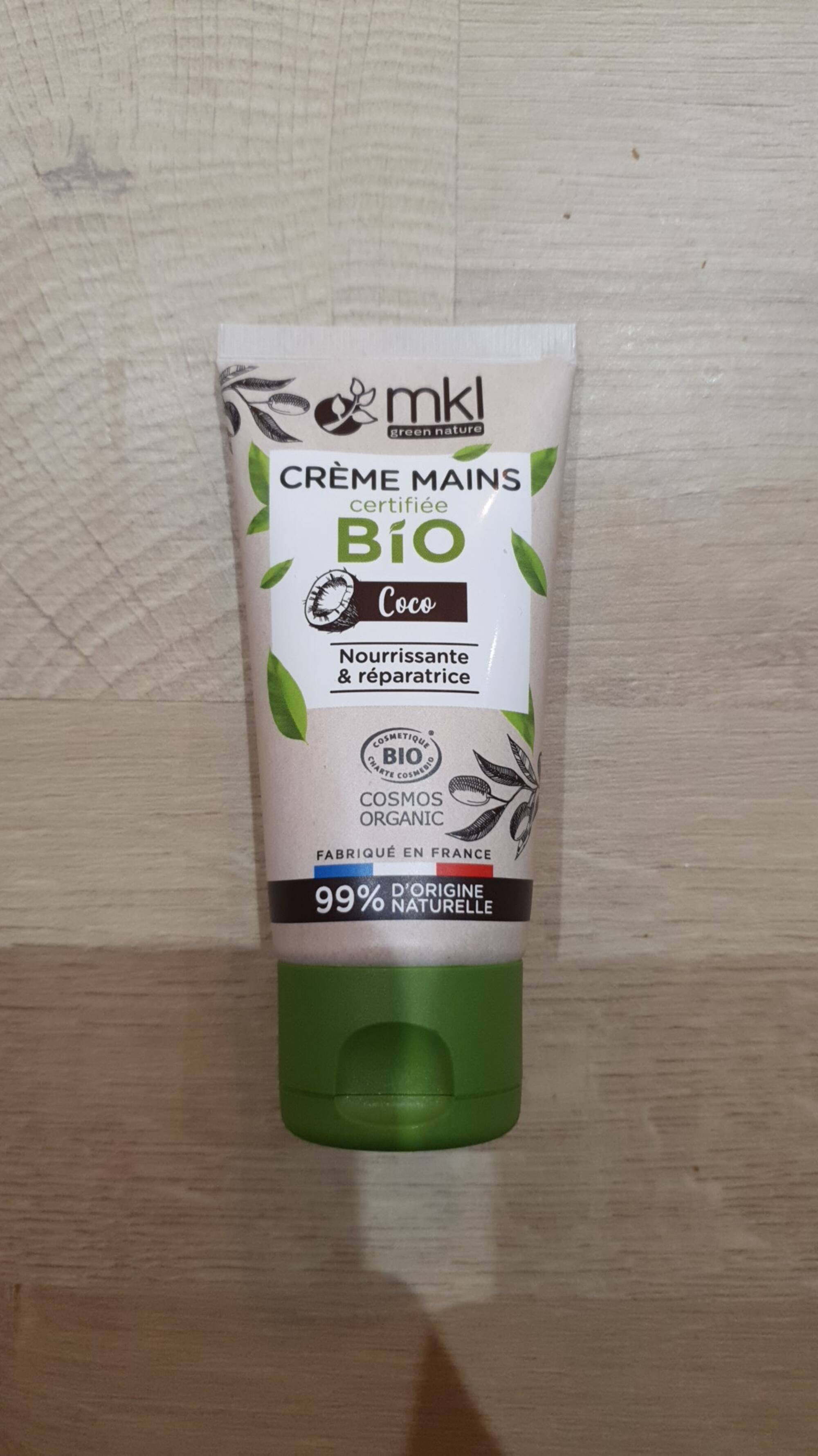 MKL GREEN NATURE - Crème mains Coco