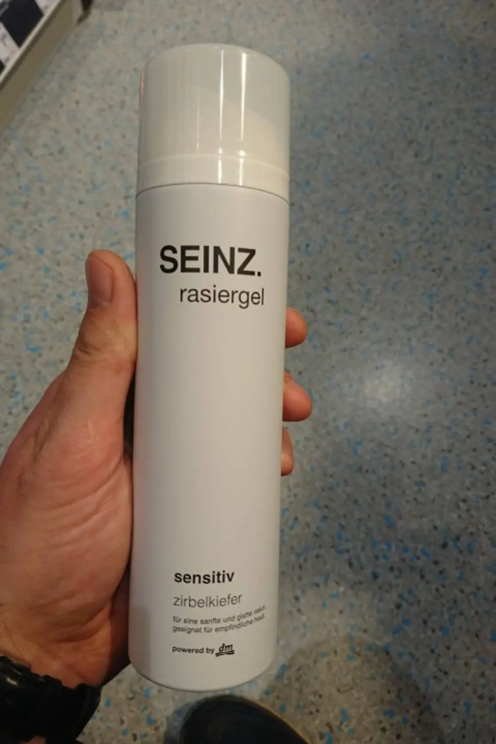 SEINZ - Sensitiv - Rasiergel mit zirbelkiefer 