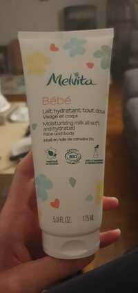 MELVITA - Bébé - Lait hydratant tout doux visage et corps