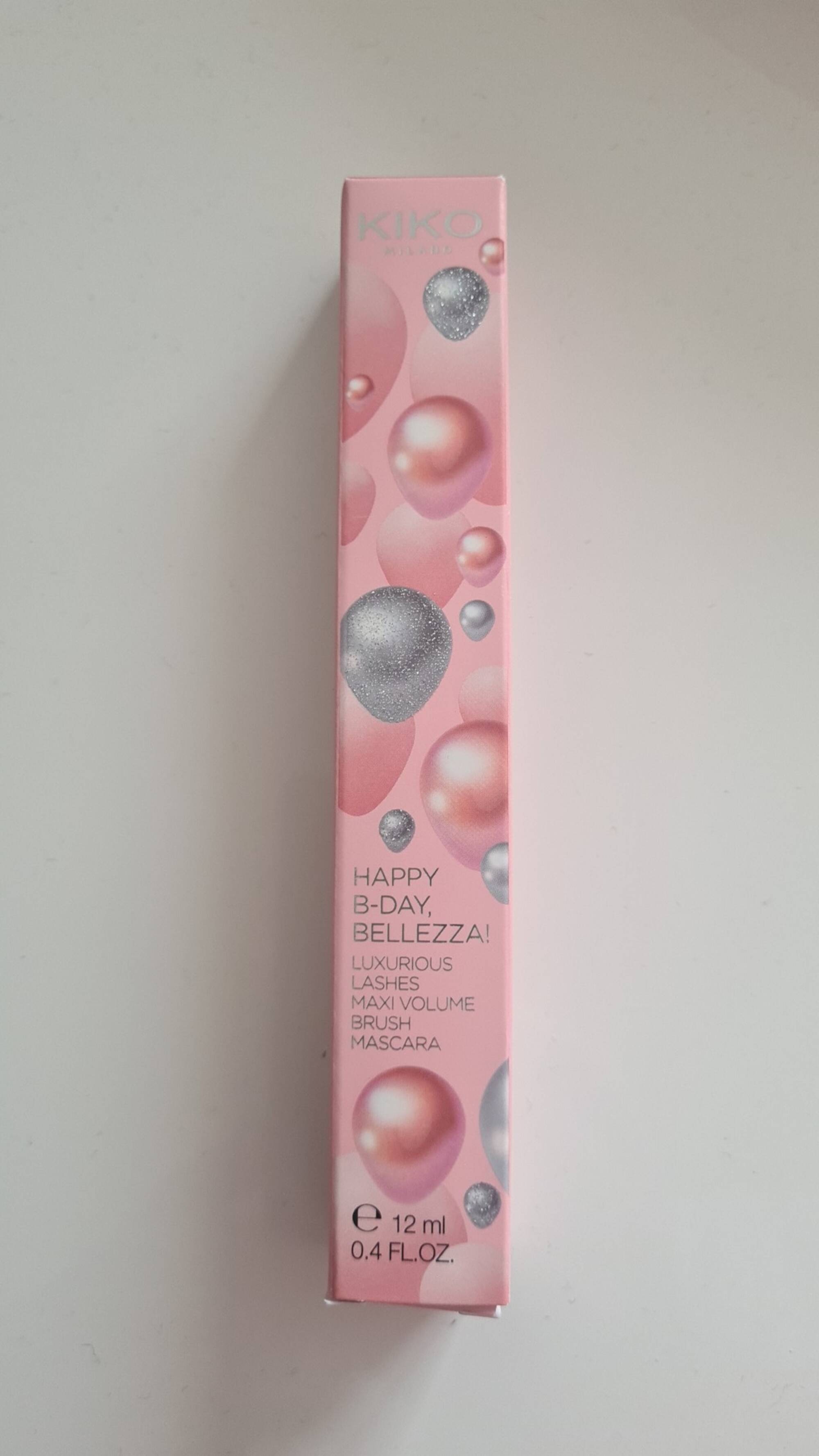 KIKO - Happy b-day bellezza - Maxi volume brush mascara