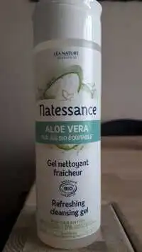 NATESSANCE - Gel nettoyant fraîcheur aloe vera