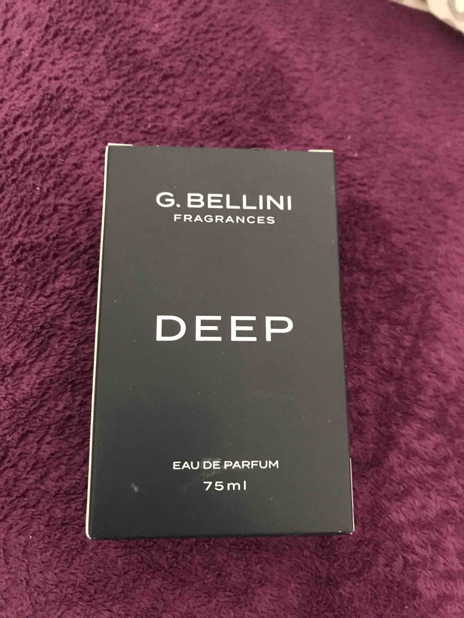 G BELLINI - Deep - Eau de parfum