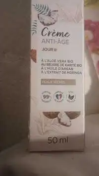 NATURÉ MOI  - Crème anti-âge jour peaux sèches