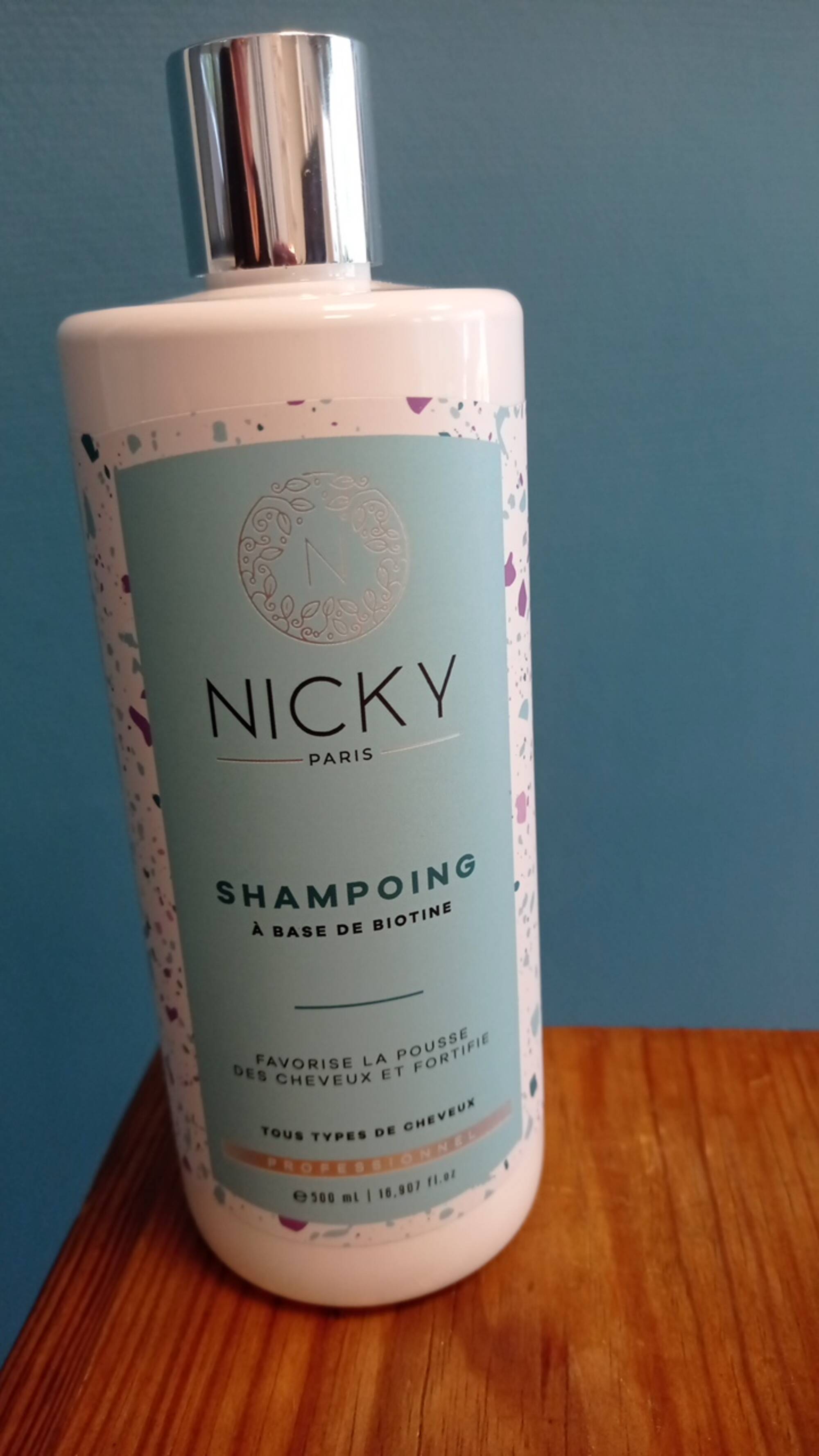 NICKY - Shampooing à base de biotine 