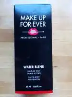 MAKE UP FOR EVER - Water blend - Fond de teint