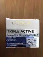 L'ORÉAL PARIS - Triple active - Comforting moisturising night 24h