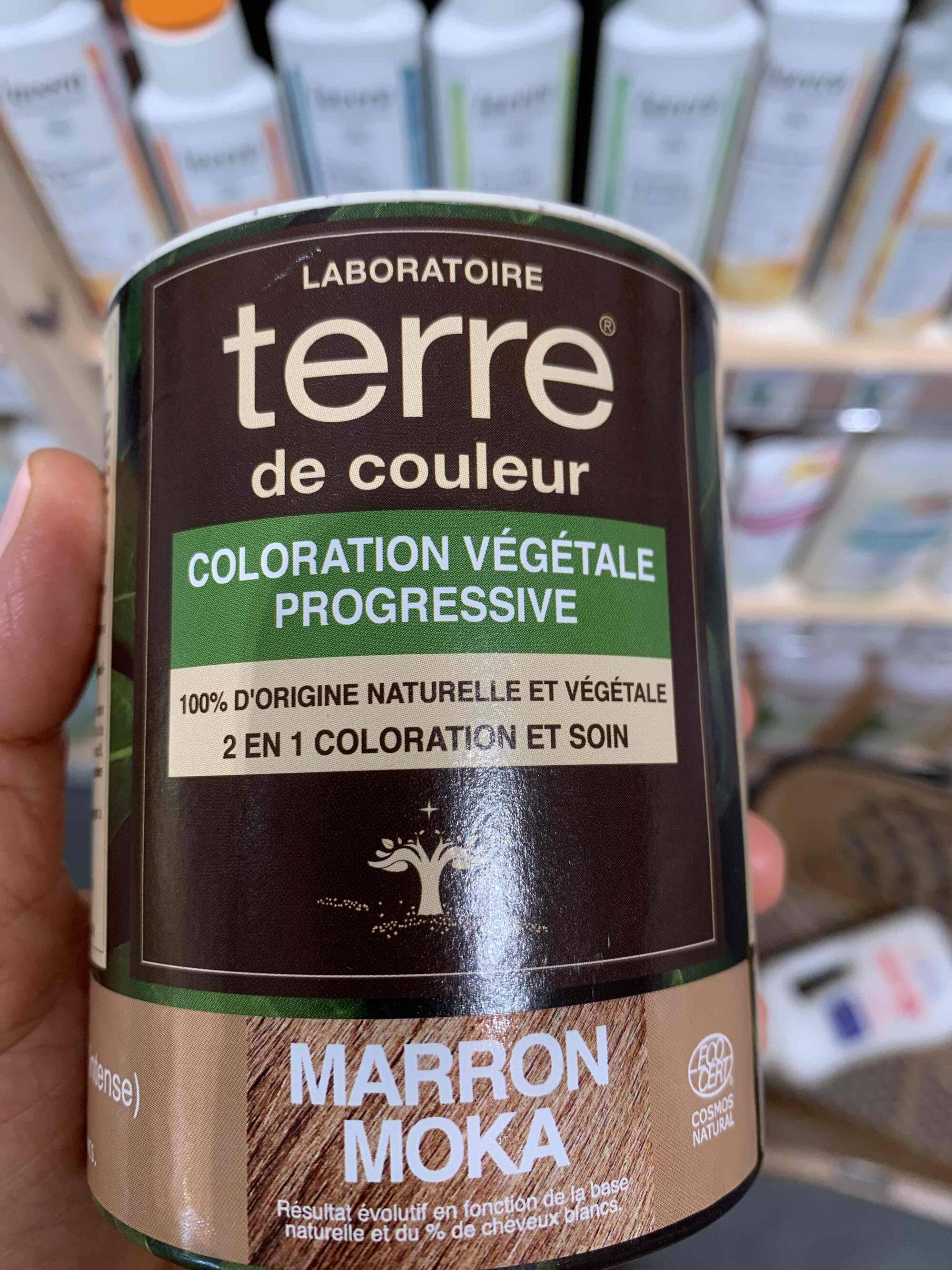 TERRE DE COULEUR - Marron moka - Coloration végétale progressive