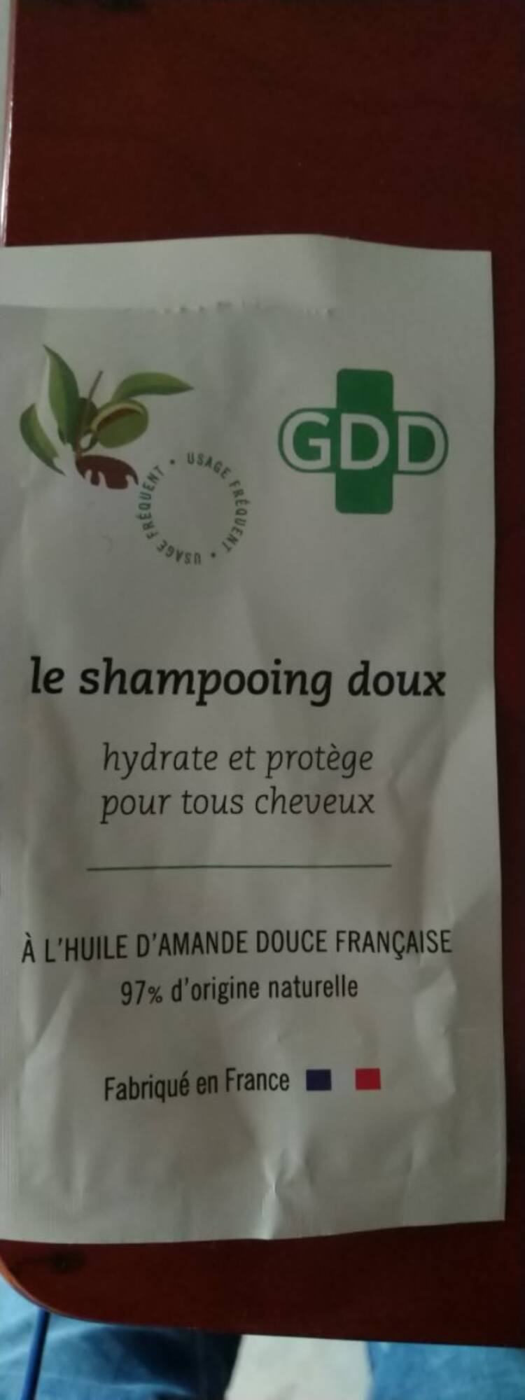 GDD - Le shampooing doux à l'huile d'amande douce