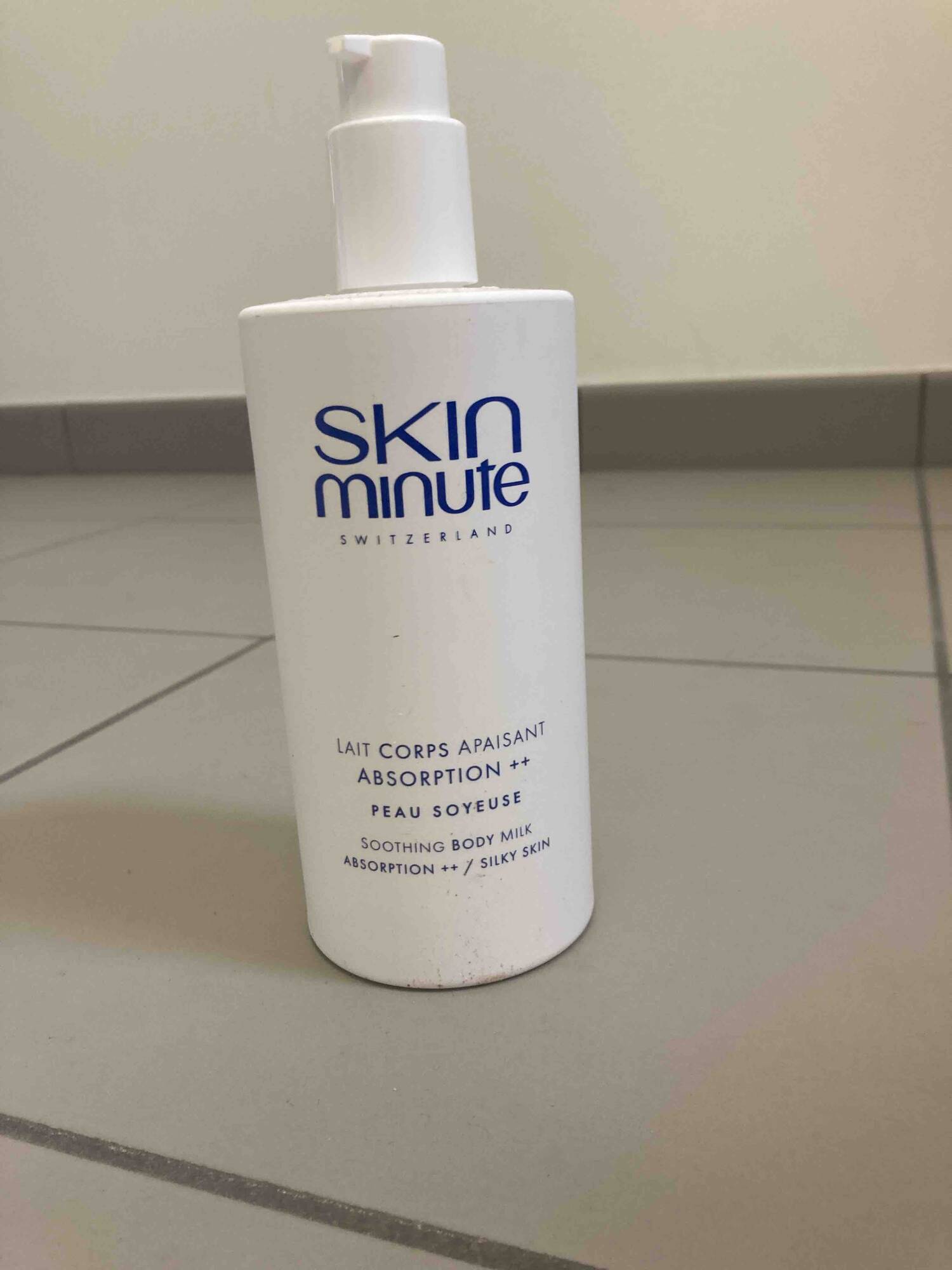 SKIN MINUTE - Lait corps apaisant