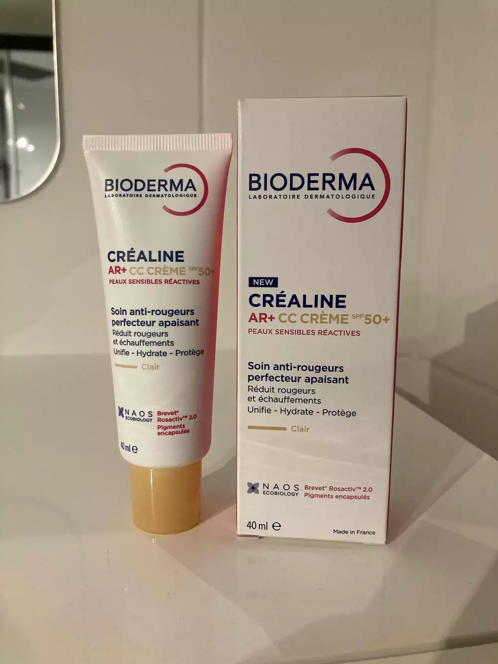 BIODERMA - Créaline -  Ar+ CC crème spf 50+