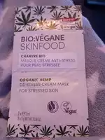 BIO VÉGANE - Skinfood - Masque crème anti-stress chanvre bio