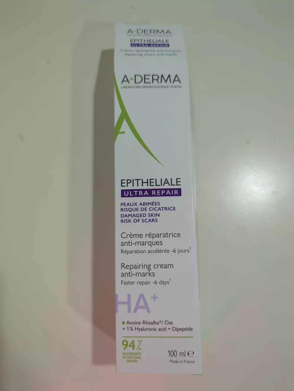 A-DERMA - Epitheliale - Crème réparatrice anti-marques HA+