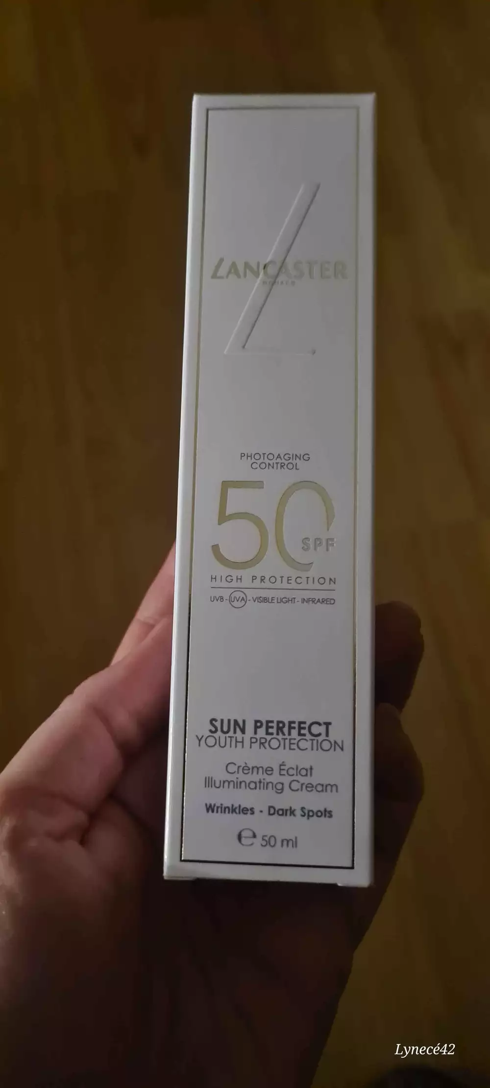 LANCASTER - Photoaging control SPF 50 - Crème éclat