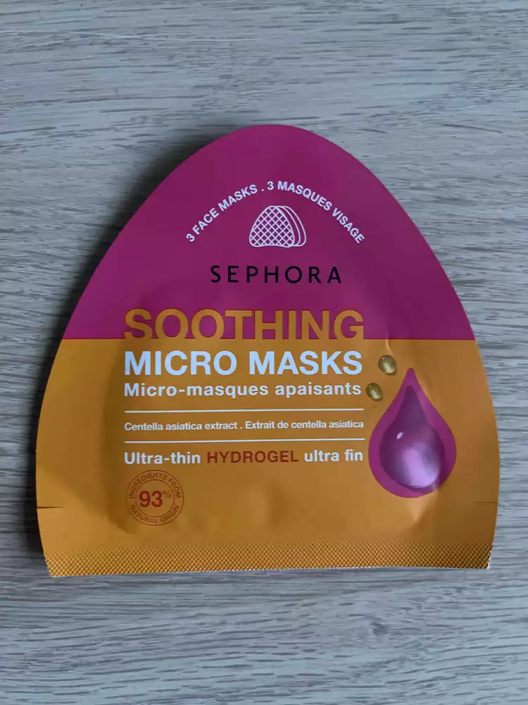 SEPHORA - Soothing - Micro-masques apaisants
