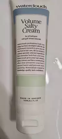 WATERCLOUDS - Volume salty cream 