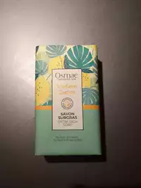 OSMAE - Vivifiant cédrat - Savon surgras