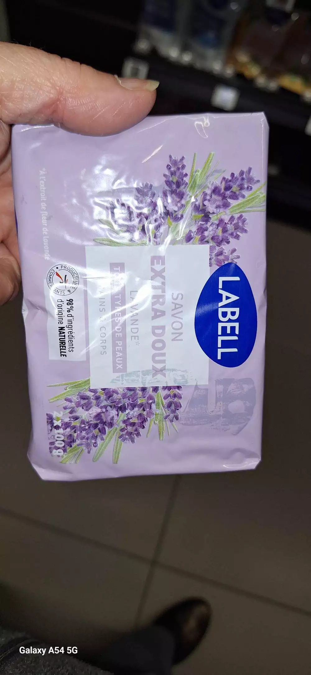LABELL - Savon extra doux 