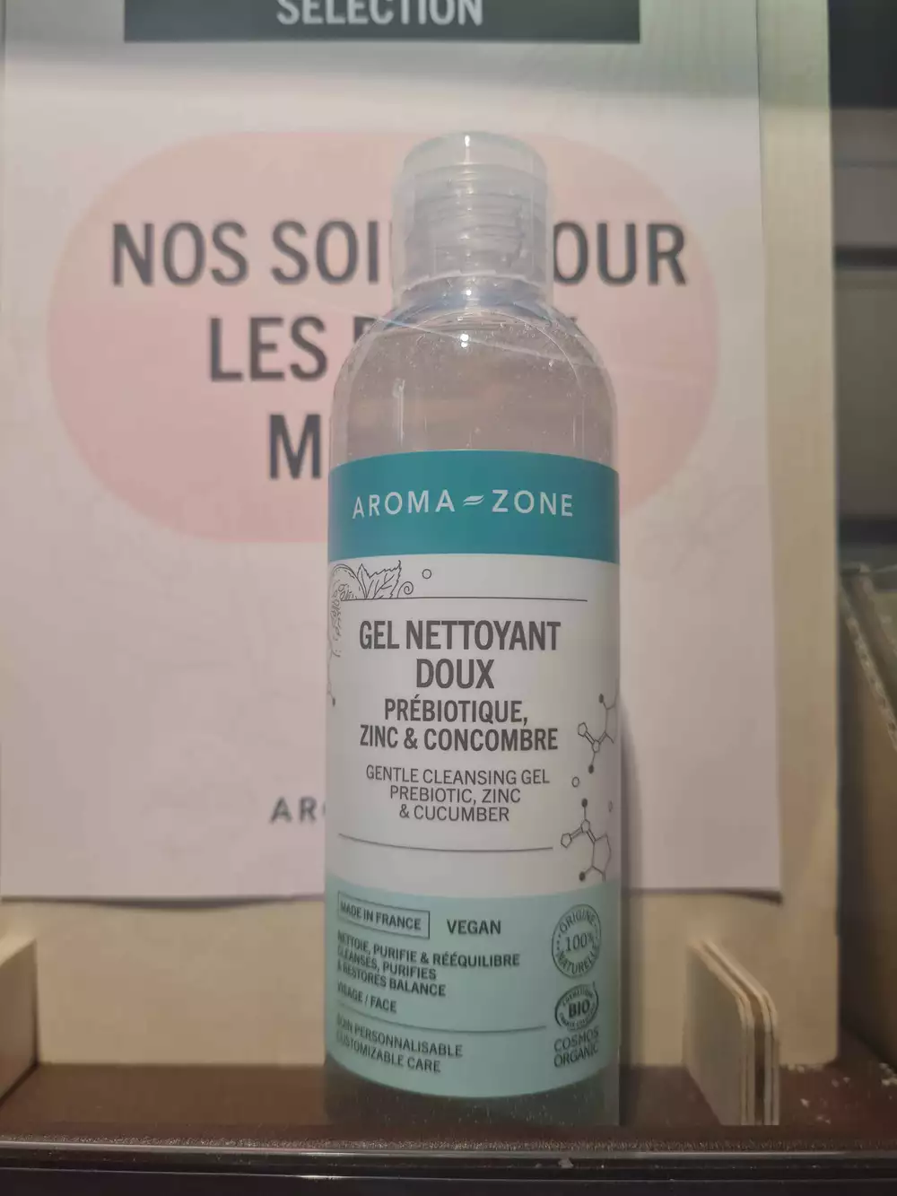 AROMA-ZONE - Gel nettoyant doux
