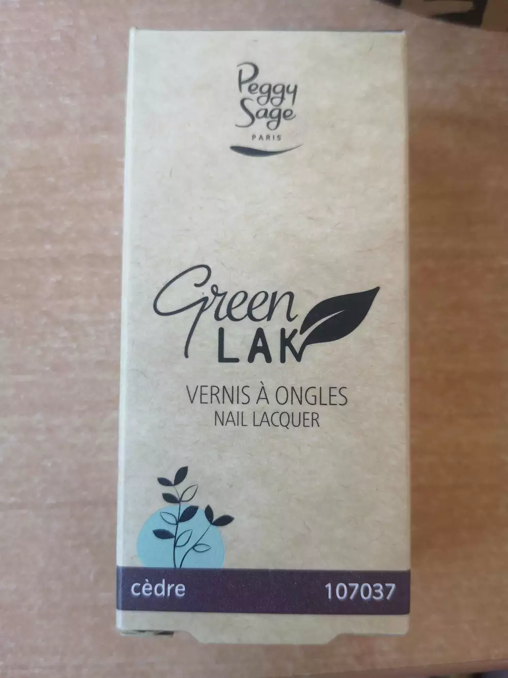 PEGGY SAGE - Green lak - Vernis à ongles cèdre