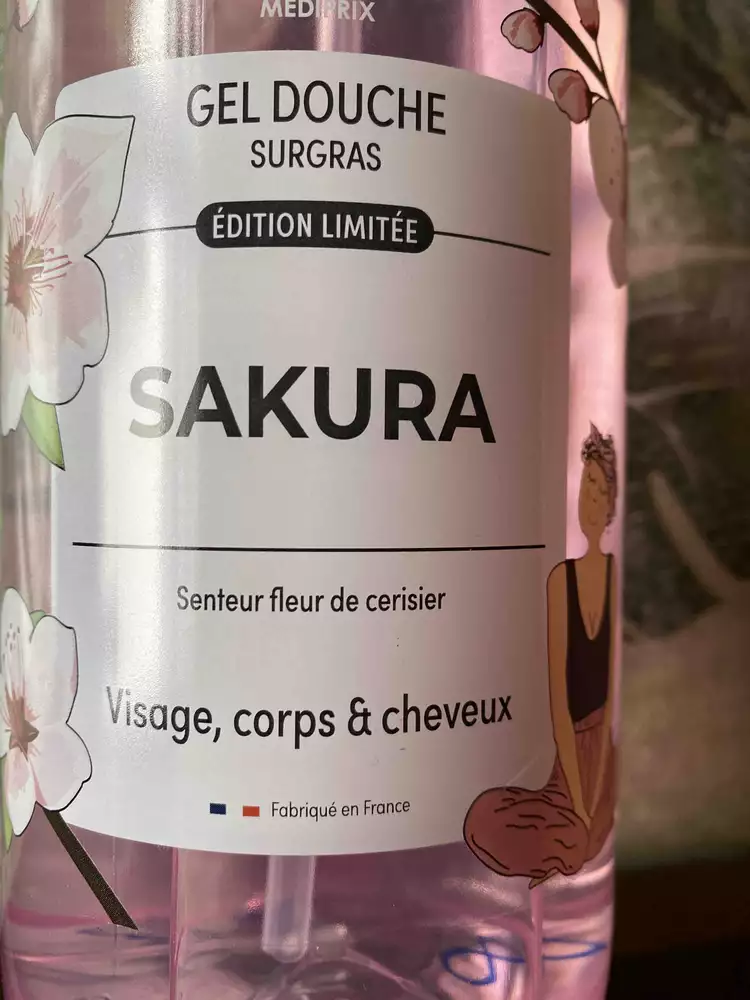 MEDIPRIX - Sakura - Gel douche surgras édition limitée