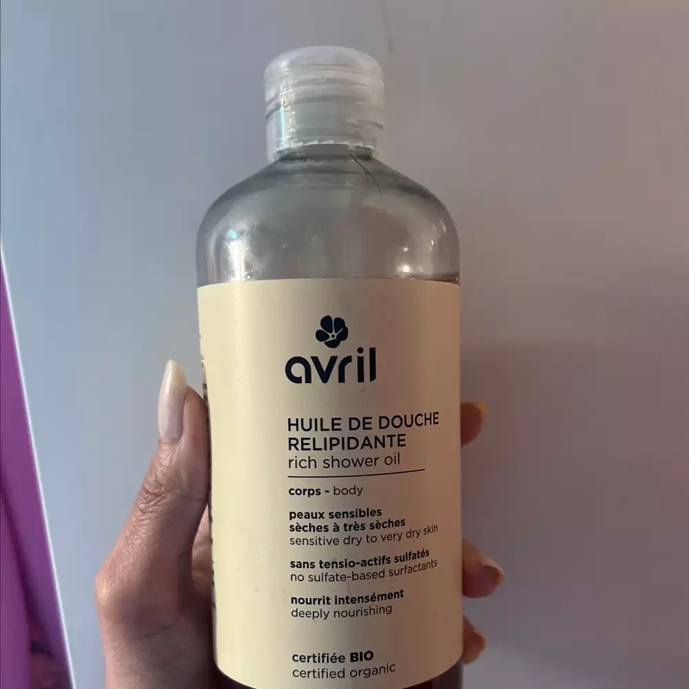 AVRIL - Huile de douche relipidante 