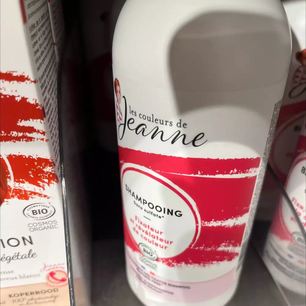 LES COULEURS DE JEANNE - Shampooing fixateur et révélateur de couleur