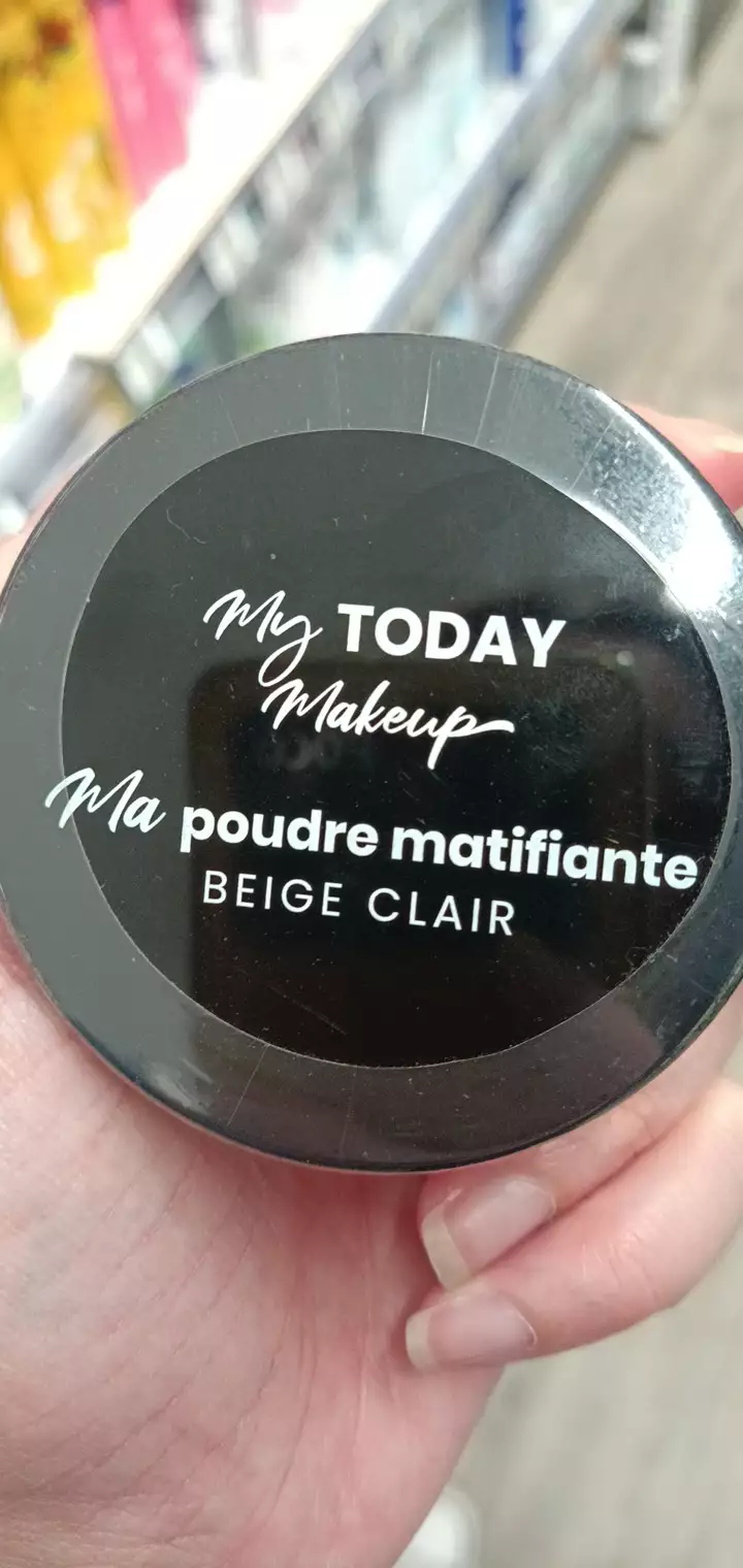 M'Y TODAY MAKEUP - Ma poudre matifiante beige clair