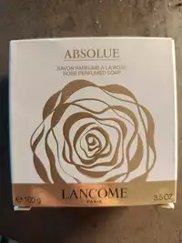 LANCÔME - Absolue - Savon parfumé à la rose