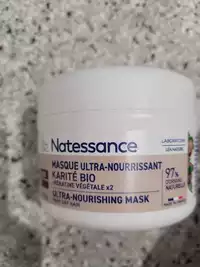 NATESSANCE - Masque ultra-nourrissant karité bio