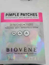 BIOVÈNE - Pimple patches 