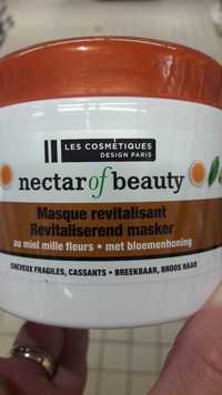 LES COSMÉTIQUES DESIGN PARIS - Nectar of beauty - Masque revitalisant au miel