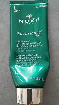 NUXE - Nuxuriance ultra - Crème mains anti-taches & anti-âge