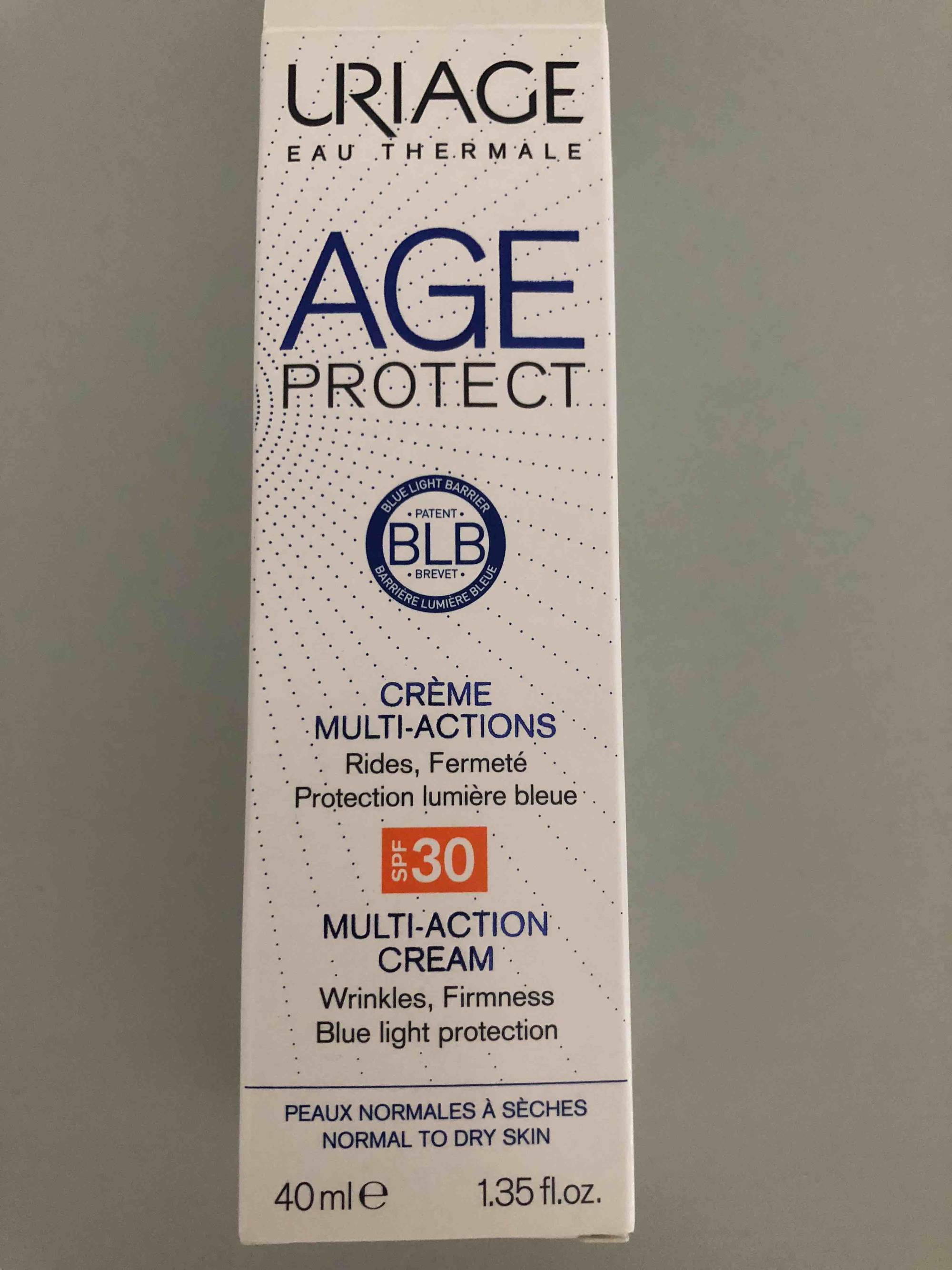 URIAGE - Age protect - crème multi-actions spf 30