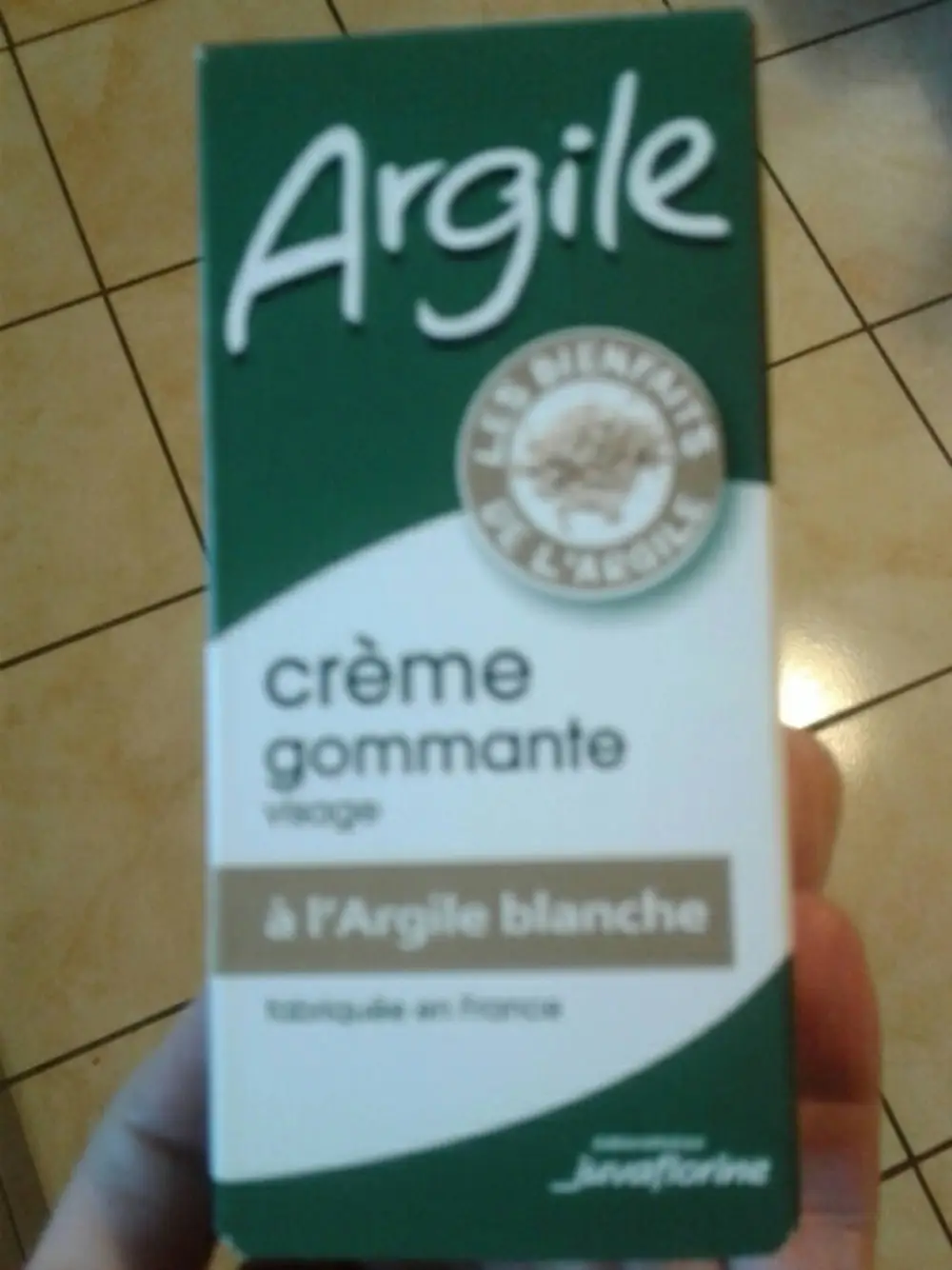 JUVAFLORINE - Argile - Crème gommage visage