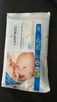 CARRYBOO - Lingettes dermo-sensitives au calendula bio