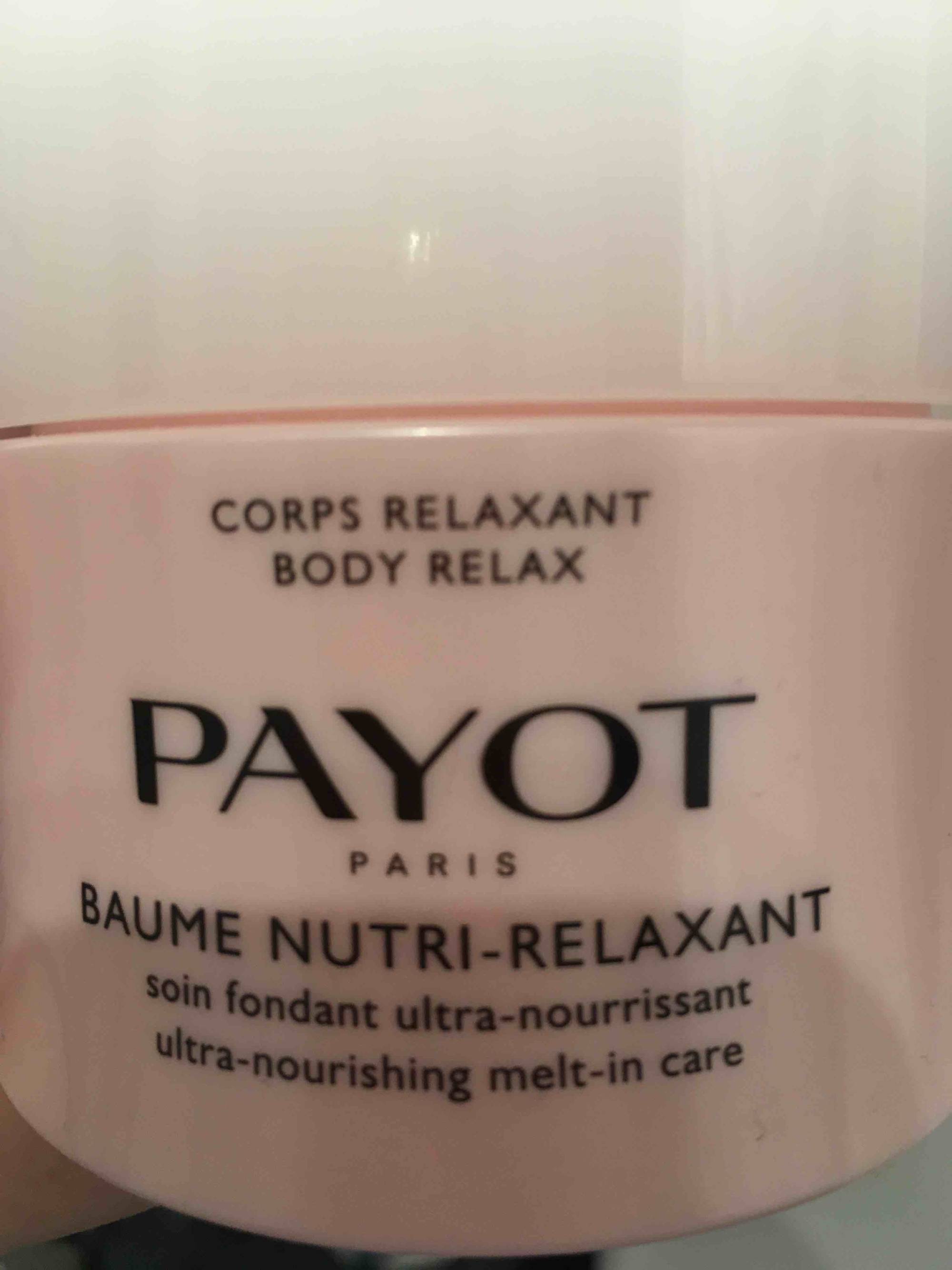 PAYOT - Baume nutri-relaxant