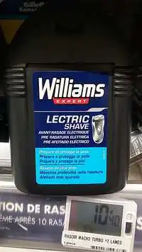 WILLIAMS EXPERT - Gel avant-rasage électrique