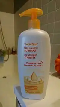 CARREFOUR - Gel douche surgras