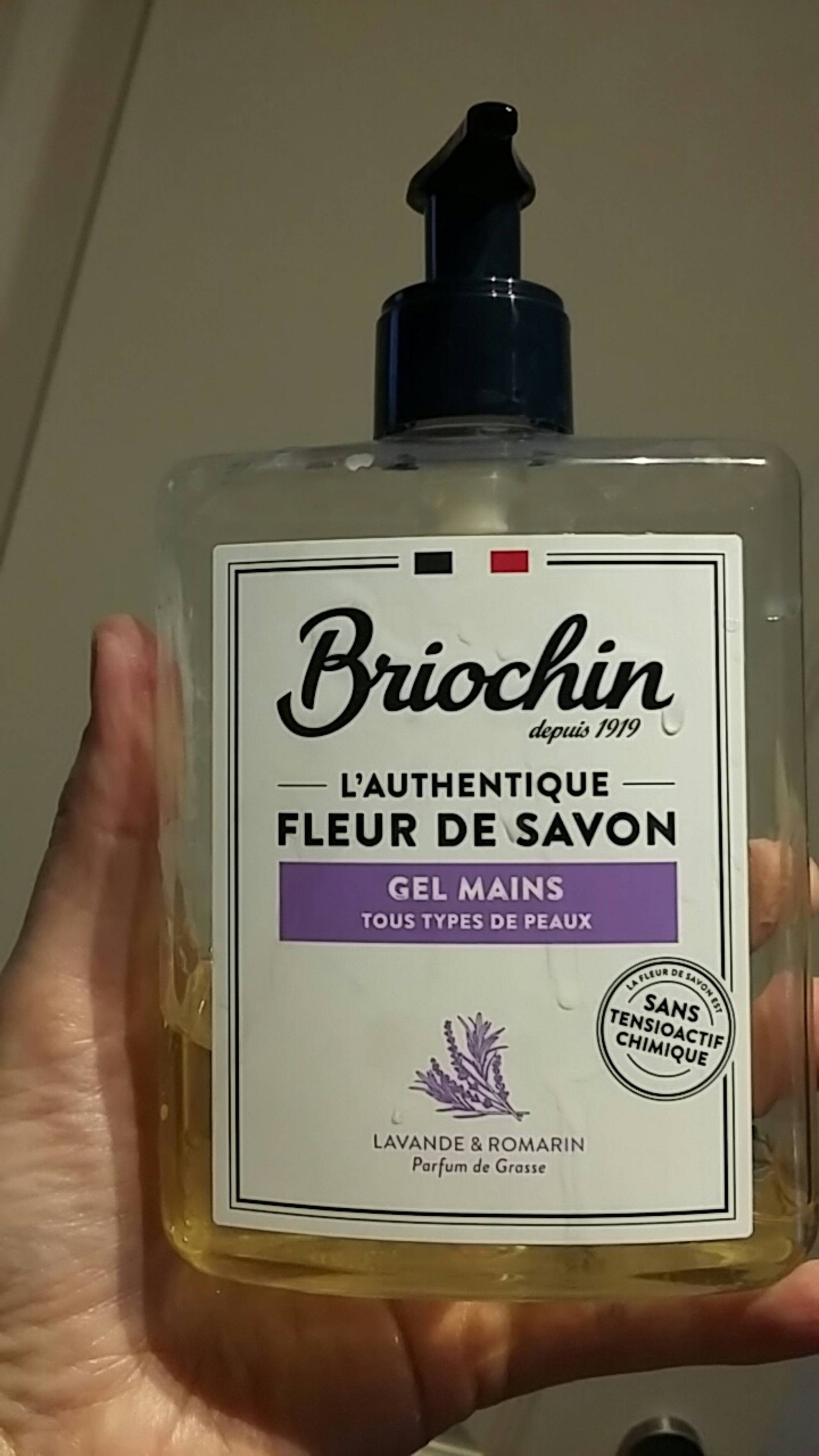 Savon Liquide Mains Sensibles Sans Parfum Bio BRIOCHIN DEPUIS 1919