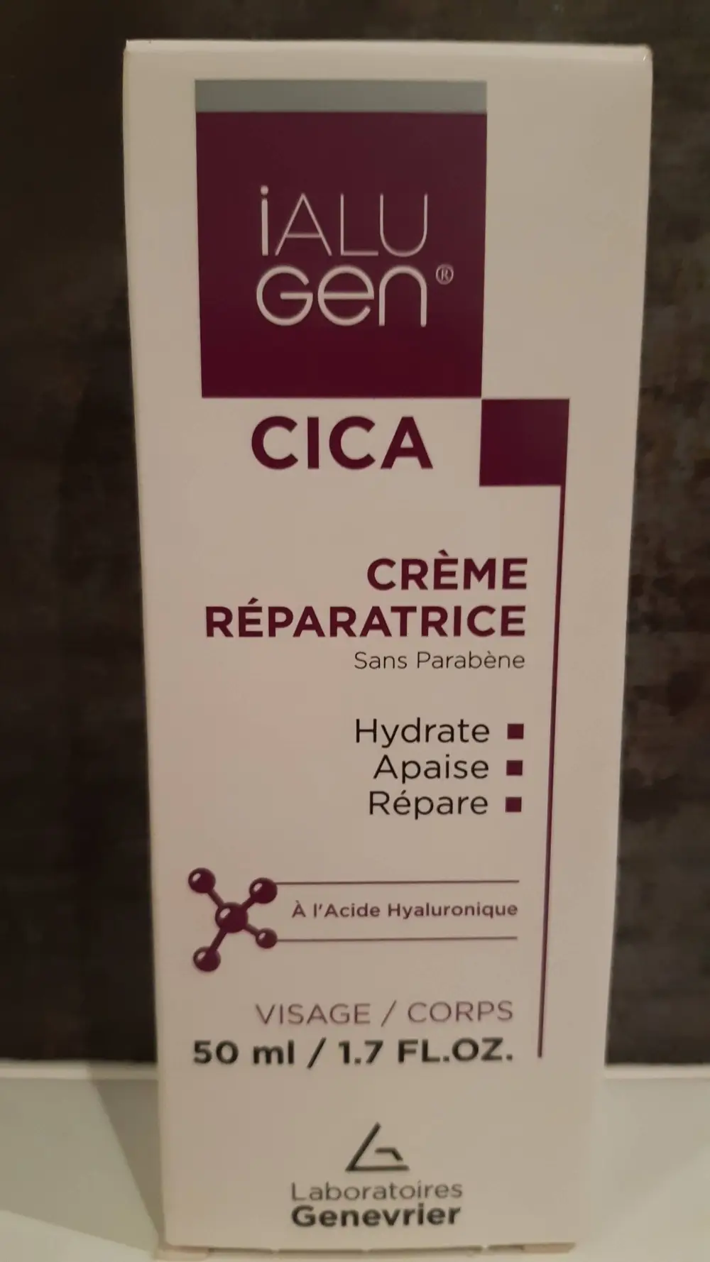 LABORATOIRES GENEVRIER - Ialugen - Crème réparatrice sans parabène