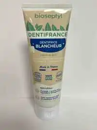BIOSEPTYL - Dentifrance - Dentifrice blancheur menthe bio