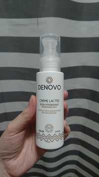 DENOVO - Crème lactée - Soin hydratant
