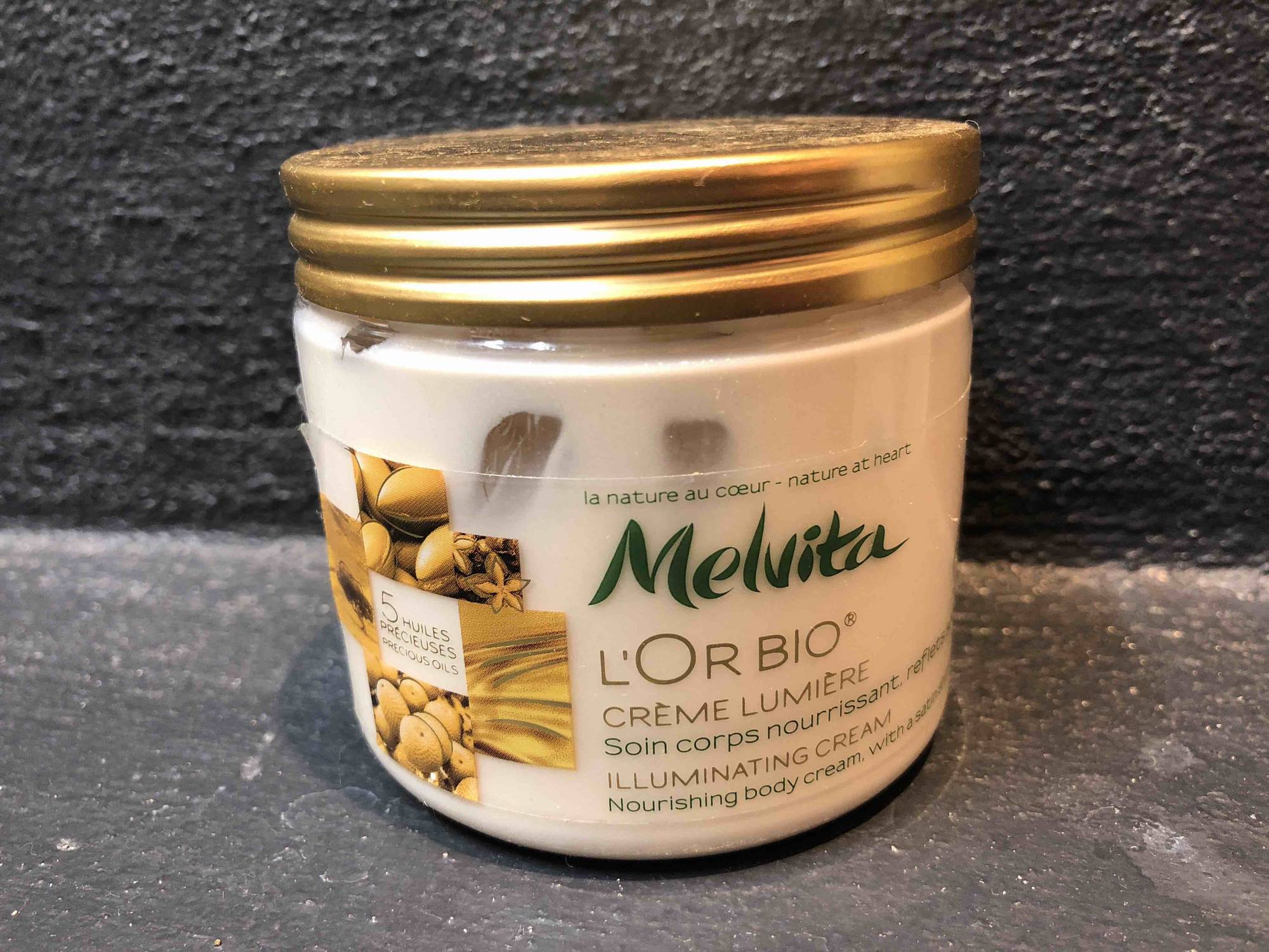 MELVITA - L'or bio - Crème lumière