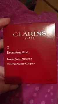 CLARINS - 02 Bronzing duo - Poudre soleil minérale