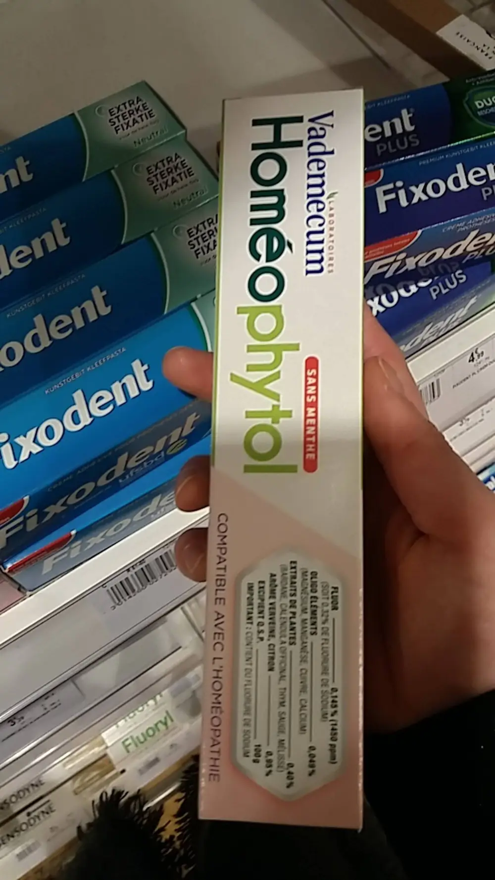 VADEMECUM - Dentifrice Homéophytol