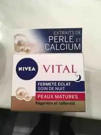 NIVEA - Vital - Soin de nuit fermeté éclat