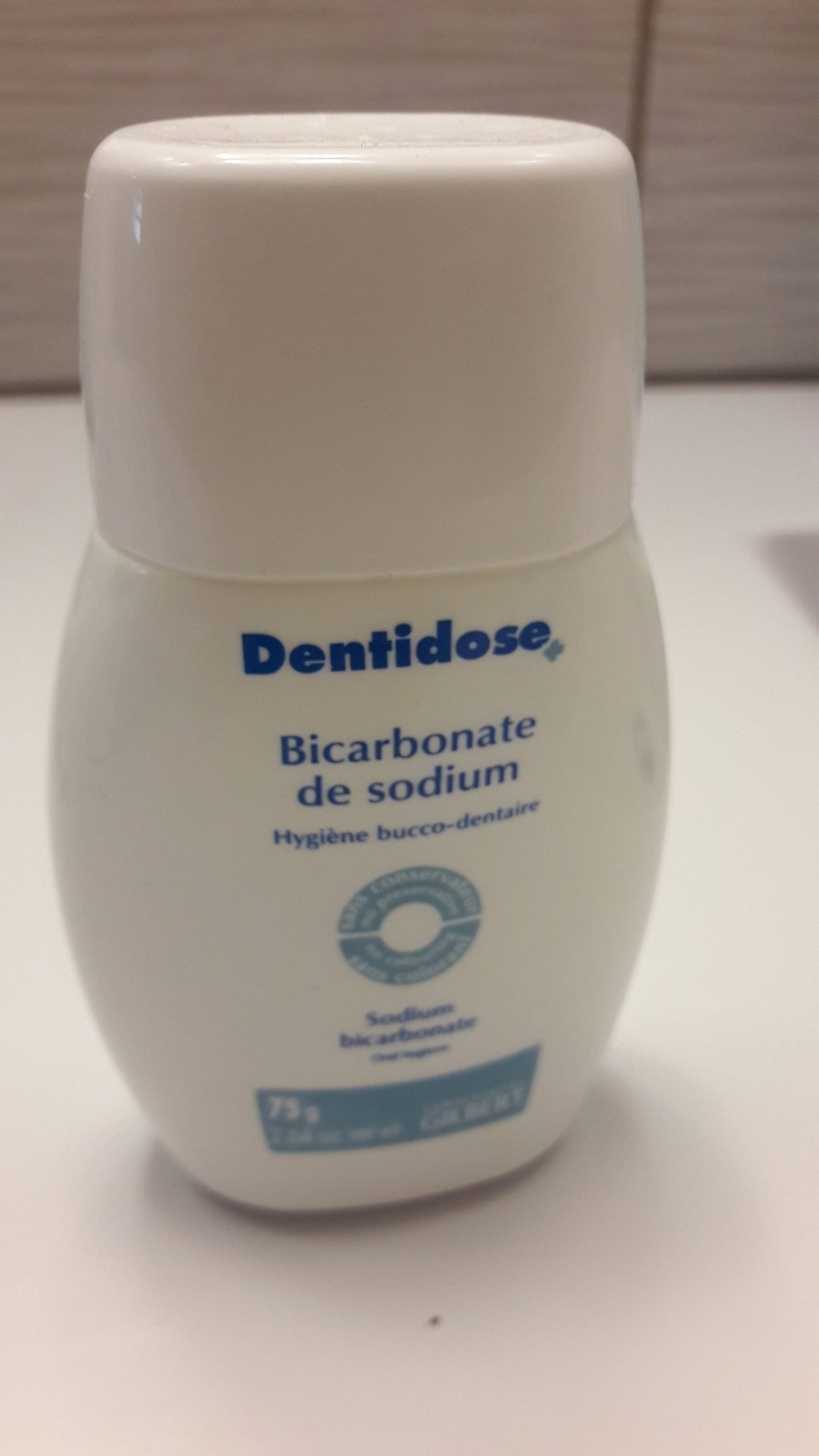 Dentifrice Dentidose bicarbonate LABORATOIRES GILBERT
